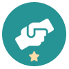 Level 1 helpful achievement badge