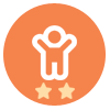 Level 2 Encouraging achievement badge