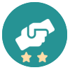 Level 2 helpful achievement badge