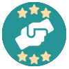 Niveau 6 utile achievement badge