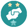 Nivel 7 útil achievement badge