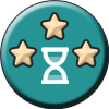 300 horas de práctica achievement badge