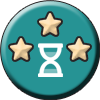 300 total d'heures de pratique achievement badge