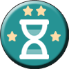 75 horas de práctica achievement badge